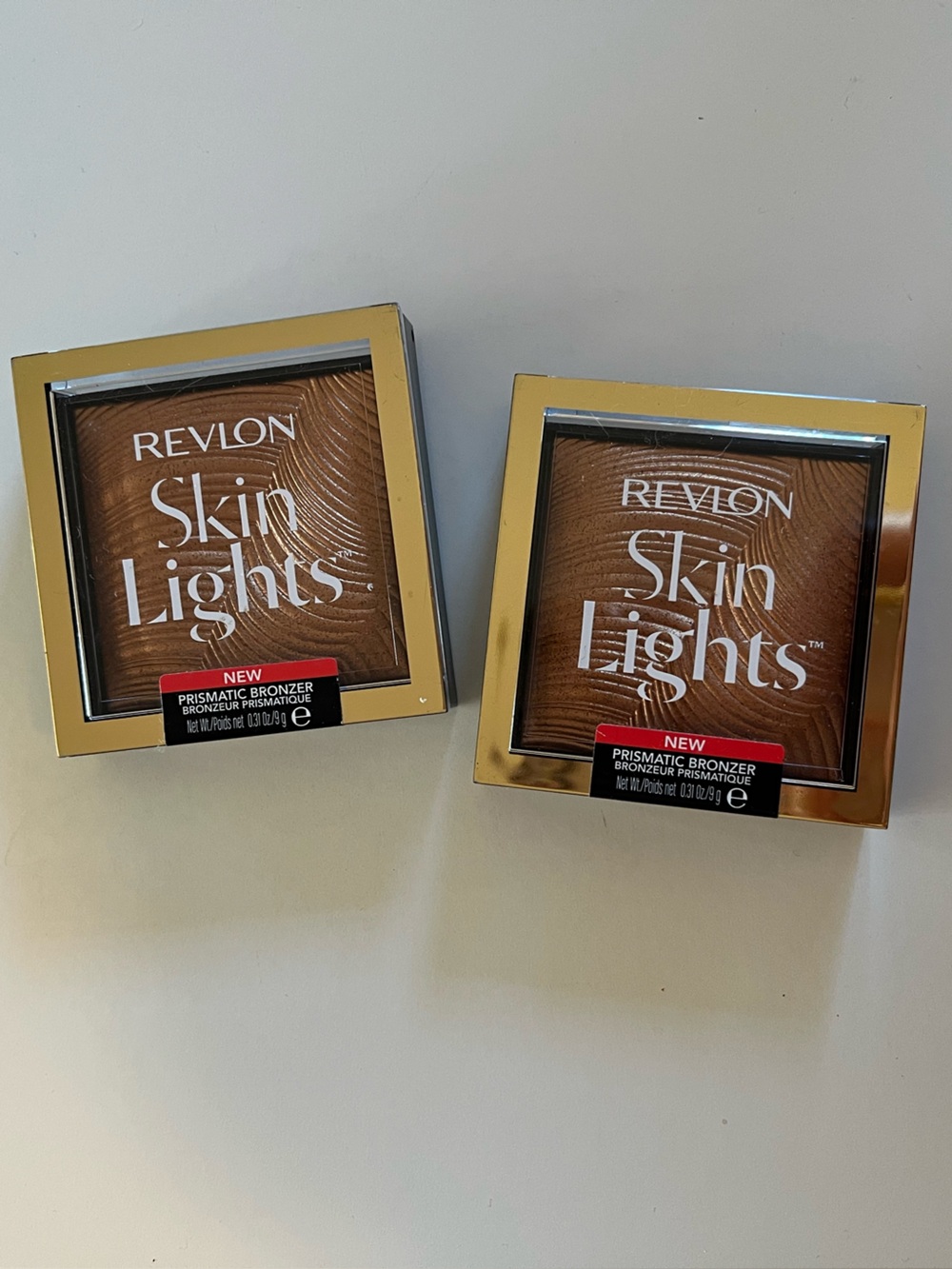 2 New Revlon Skin Lights Prismatic Bronzer 120 Gilded Glimmer